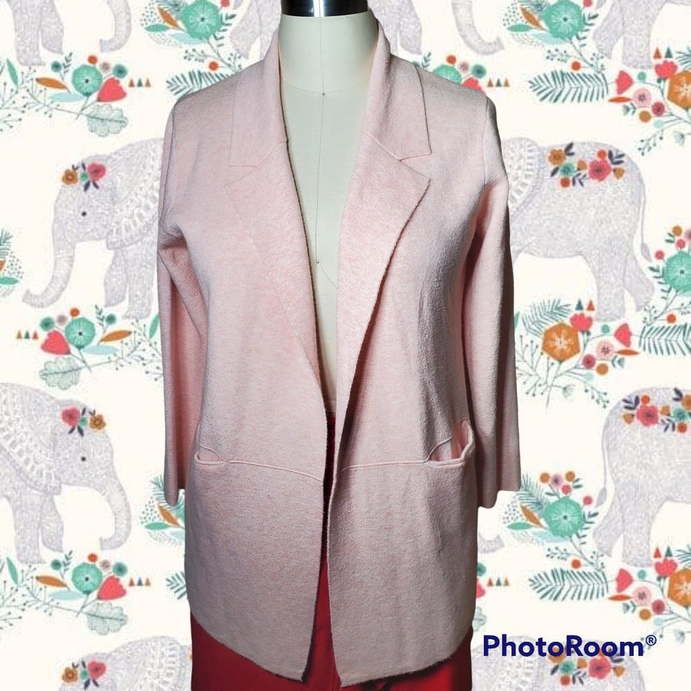 Cobble Lane Soft Tunic Blazer Sweater XL - Cardigan